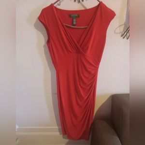 Ralph Lauren red dress
